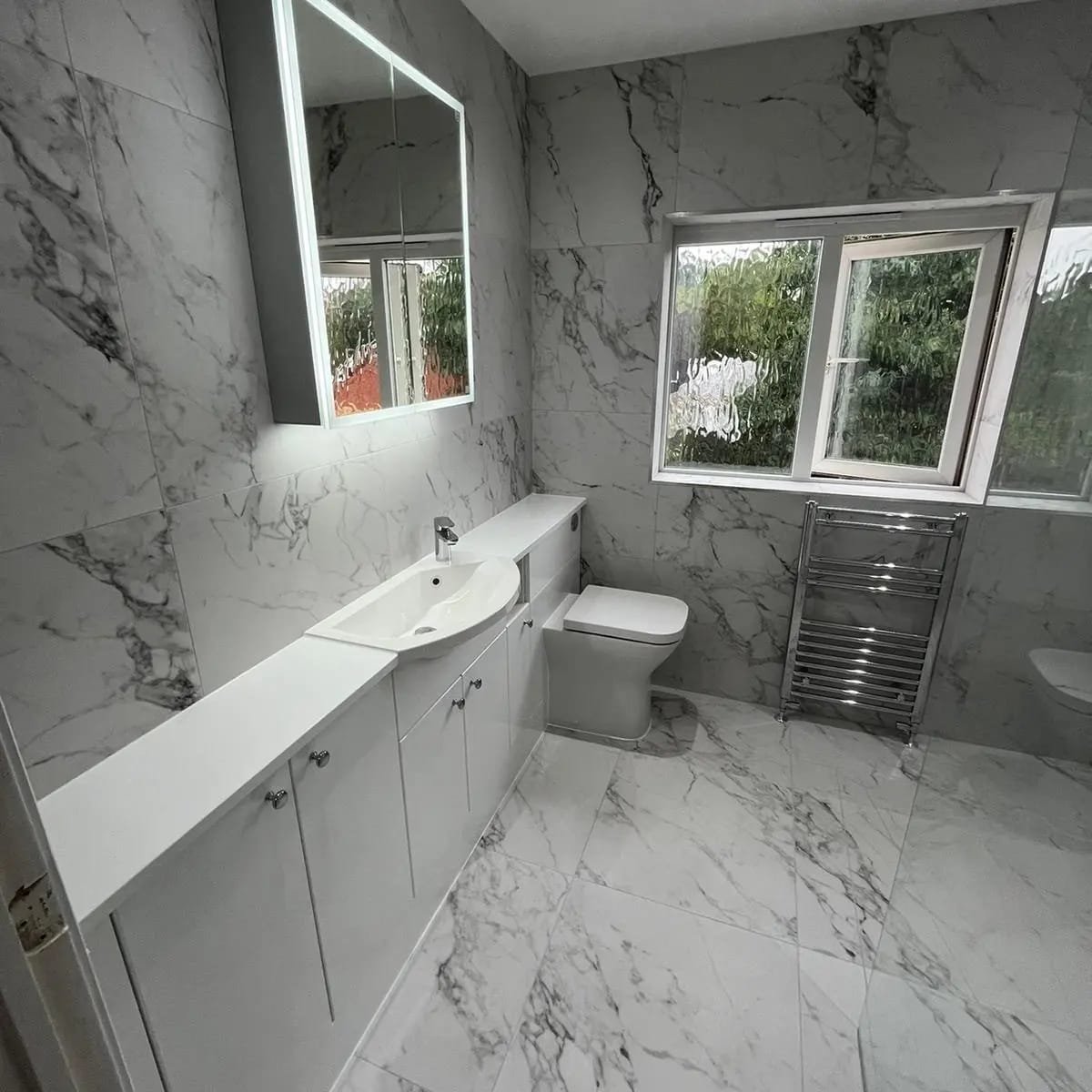 Bathroom Renovation and Tiling by My Tilers